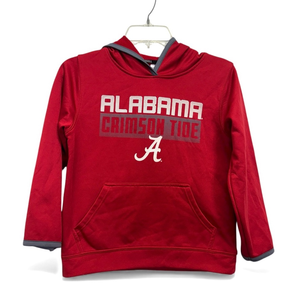 Russell Athletic Kids Alabama Hoodie - Red Size 8 Medium